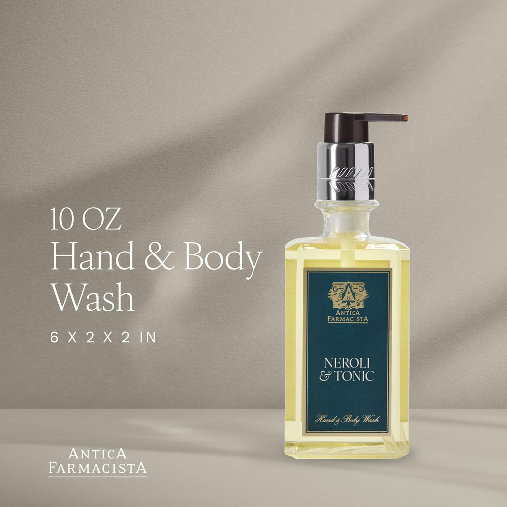 Antica Farmacista Hand & Body Wash – Neroli & Tonic | Luxury Hydrating Cleanser