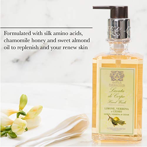 Antica Farmacista Ironwood Hand & Body Wash – Luxury Hydrating Cleanse (10 oz)