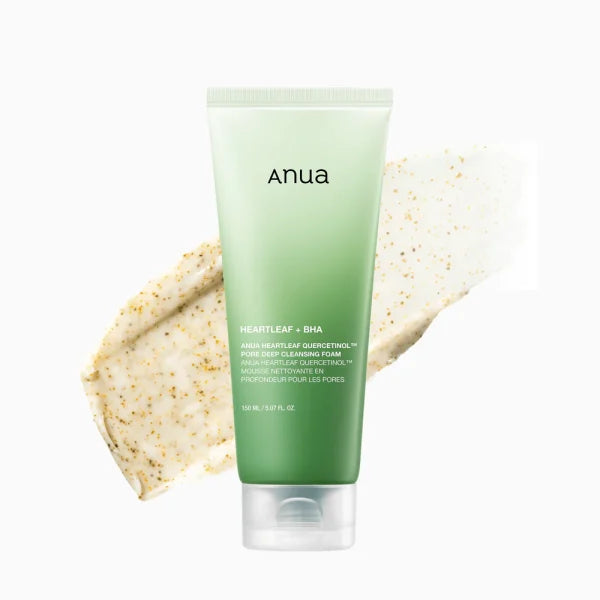 Anua – Heartleaf Quercetinol Pore Deep Cleansing Foam, 150ml