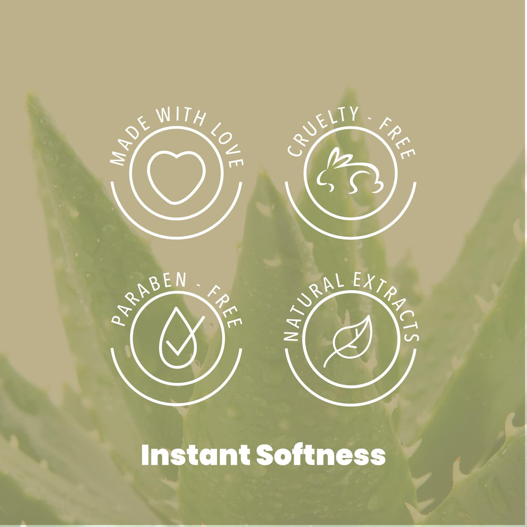 ANYELUZ Aloe Vera Argan Oil Conditioner — Hydrating, Lightweight Detangler for All Hair Types