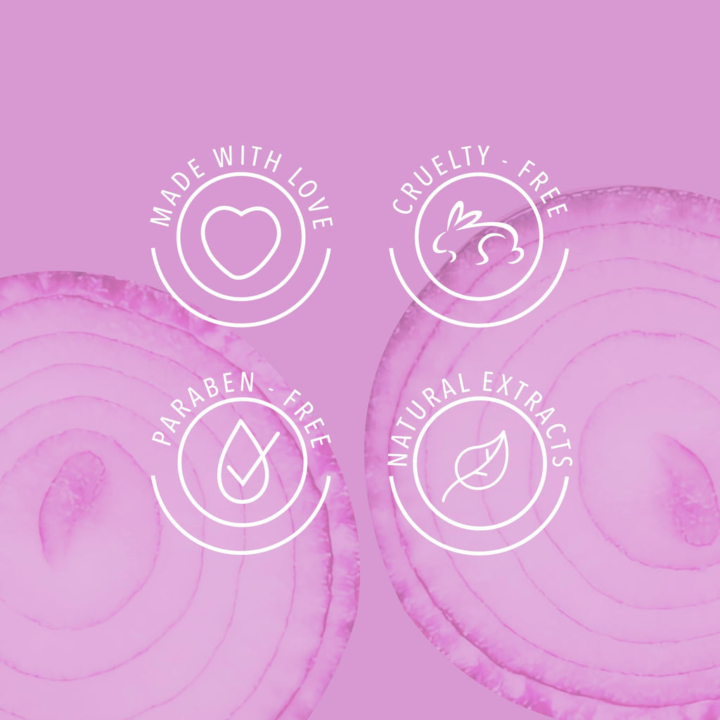 ANYELUZ Onion Shampoo – Odorless, Oil Control, All Hair Types (Salt & Paraben Free)