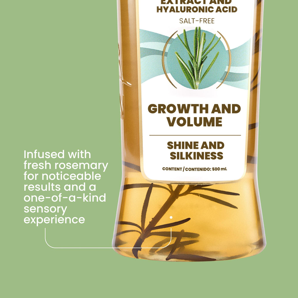 Anyeluz Rosemary Shampoo – Strengthens Hair, Protects Against Styling Damage, All Hair Types