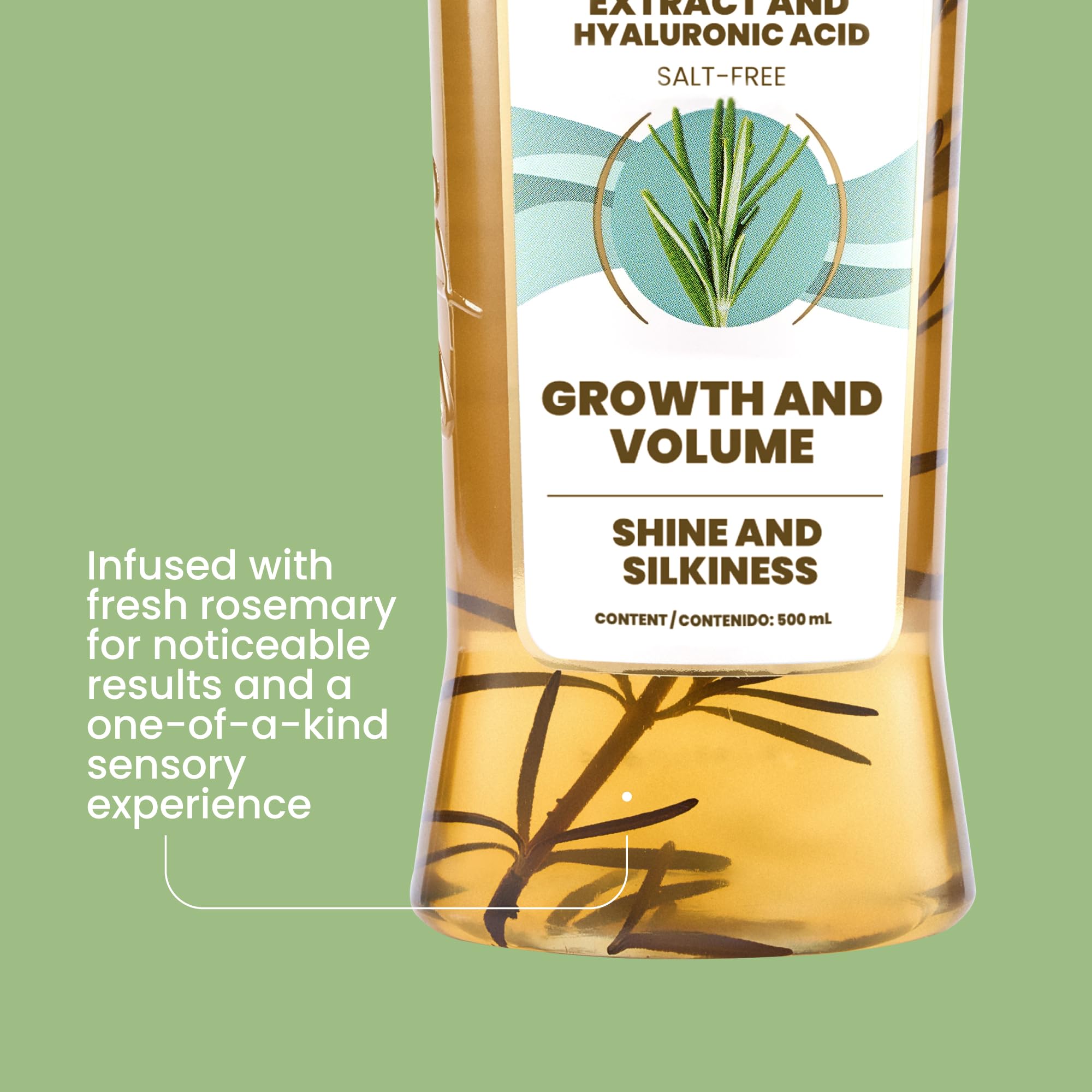 Anyeluz Rosemary Shampoo – Strengthens Hair, Protects Against Styling Damage, All Hair Types