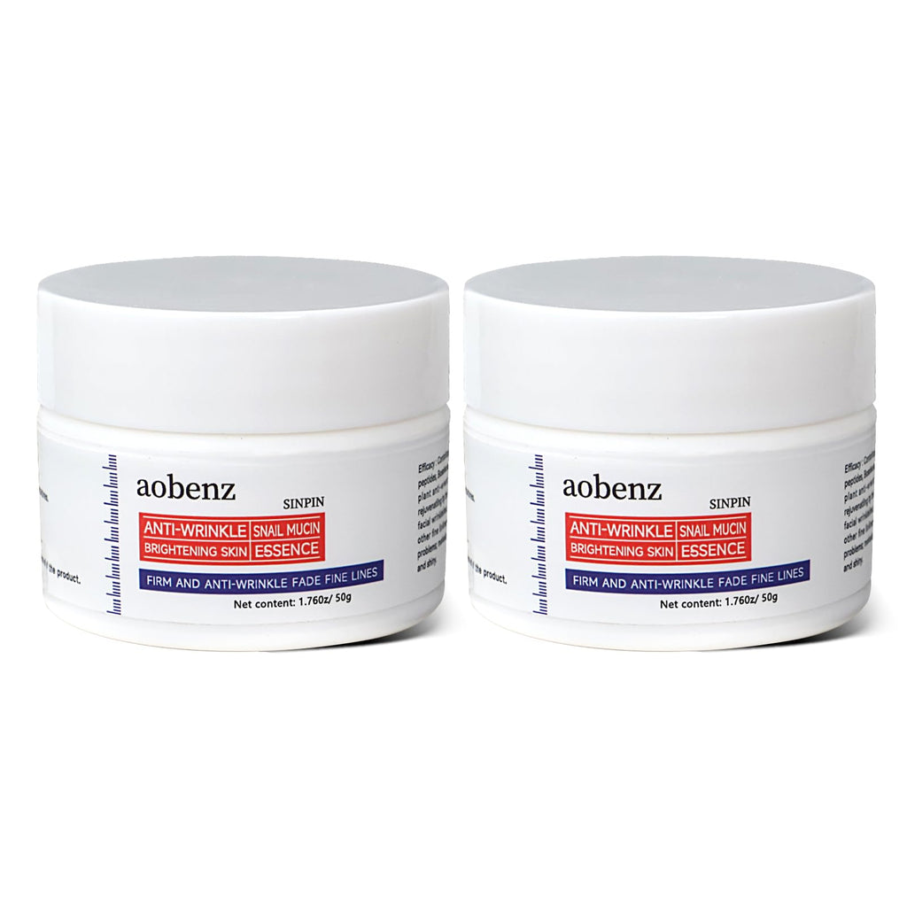 aobenz Snail Mucin Moisturizer - 68% Snail Mucin, Niacinamide 2%, Hyaluronic Acid | Firming Night Cream