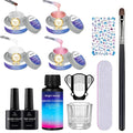 AOBOO Finger Secret Builder Gel for Nails – 30g x4 Colors DIY Kit