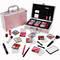 AOLIKOKO All-in-One Makeup Kit for Teens & Women | Portable Train Case