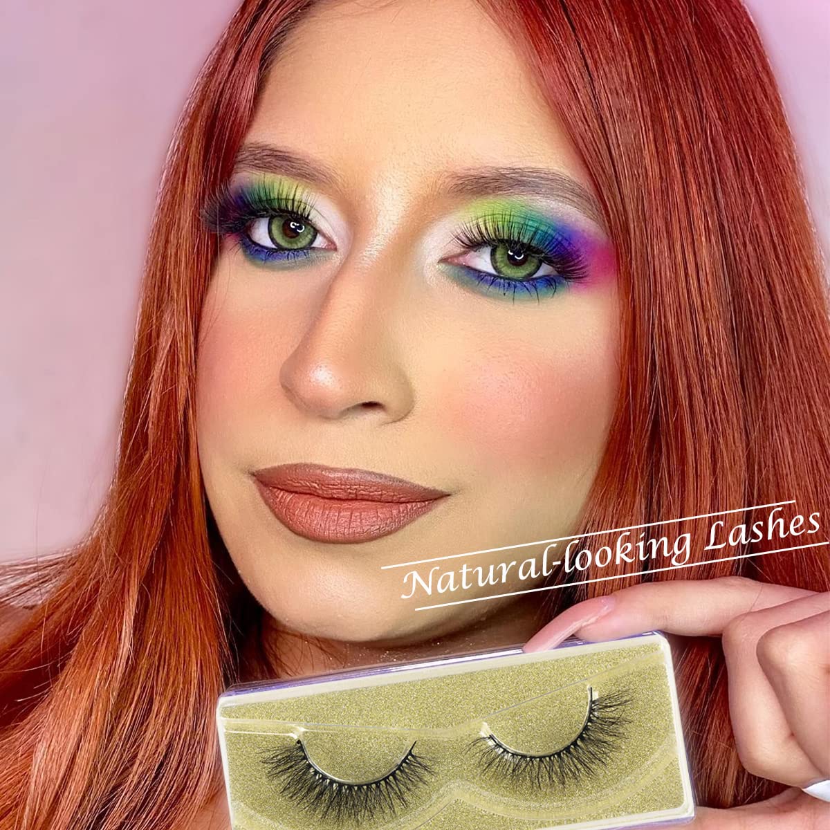 APCYUST Faux Mink Lashes Wholesale — 100 Pairs, 5 Styles, 20mm 5D Fluffy Lashes