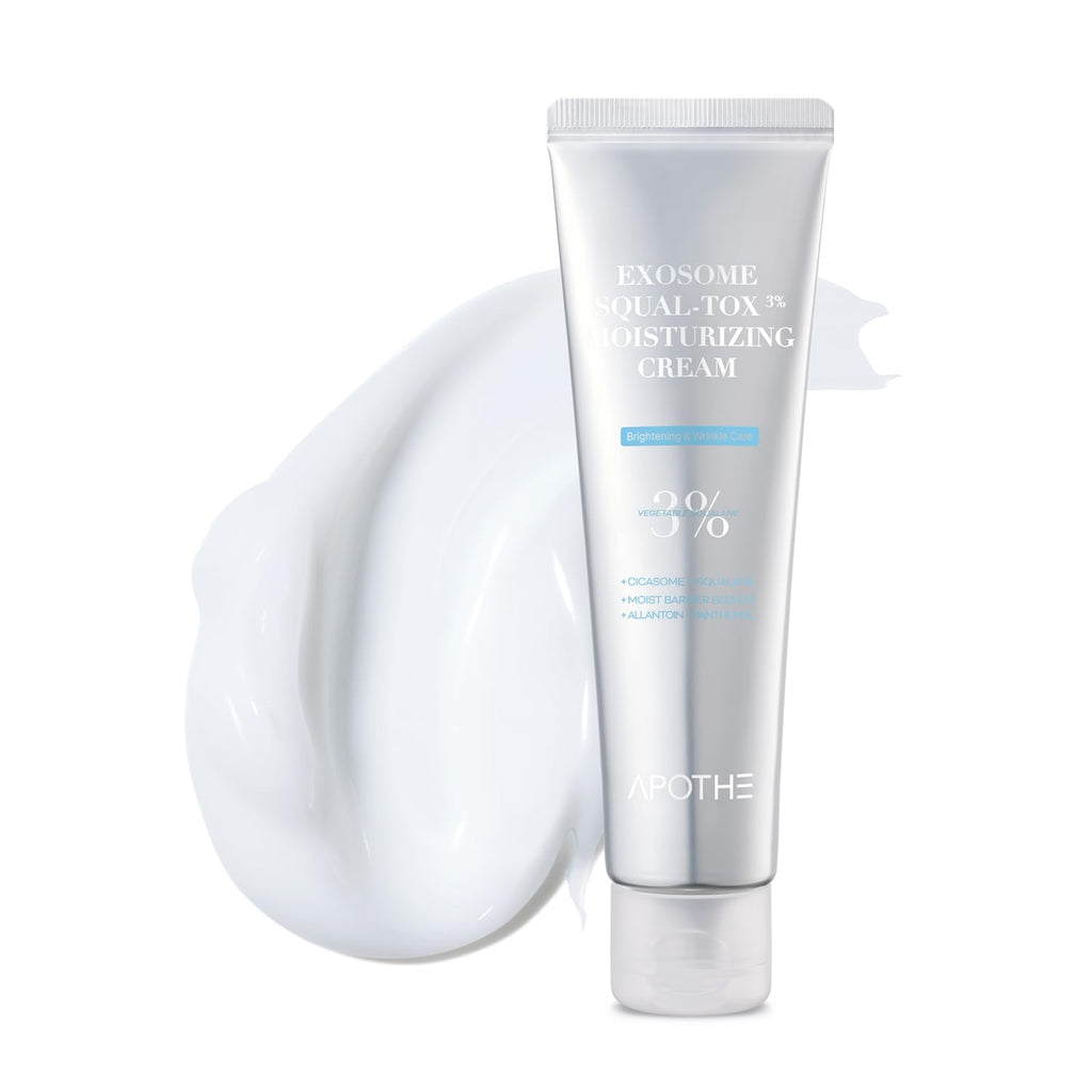 APOTHE Exosome Squal-Tox Moisturizing Cream – 60ml | Deep Hydration, Firming & Barrier Support