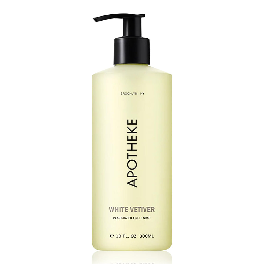 APOTHEKE Liquid Hand Soap White Vetiver – Hydrating Handwash, 10 oz