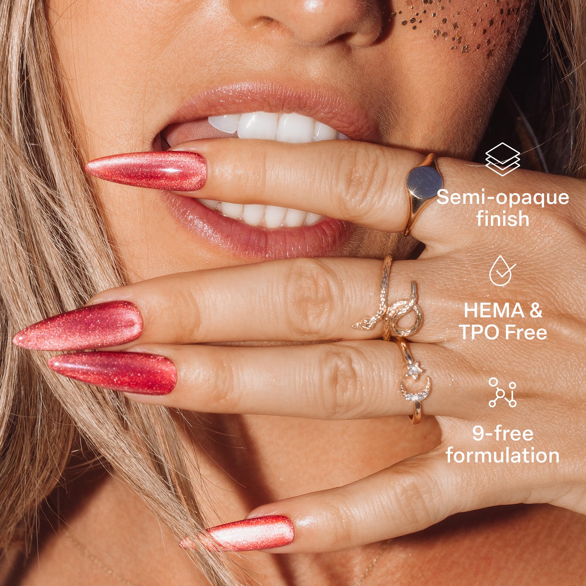 APRÉS Astral Gel Color Set – 3 Colors (HEMA-Free & TPO-Free) Velvet Cat Eye & Shimmer Cat Eye Finishes