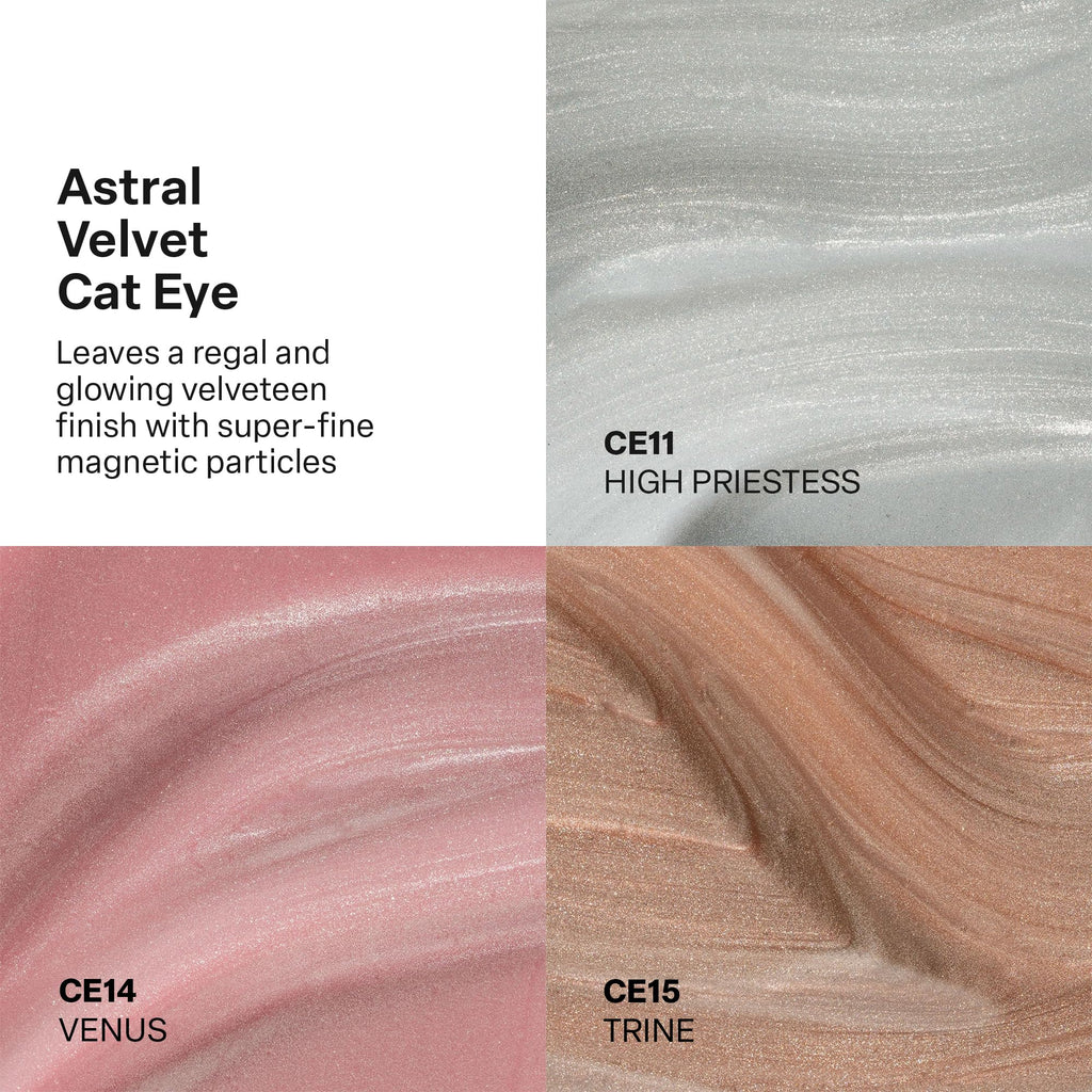 APRÉS Astral Gel Color Set – 3 Colors (HEMA-Free & TPO-Free) Velvet Cat Eye & Shimmer Cat Eye Finishes