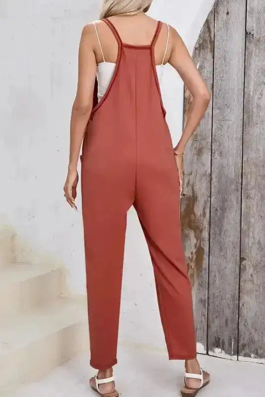 Apricot Harem Pants Jumpsuit