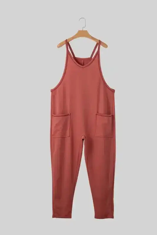 Apricot Harem Pants Jumpsuit