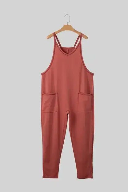 Apricot Harem Pants Jumpsuit