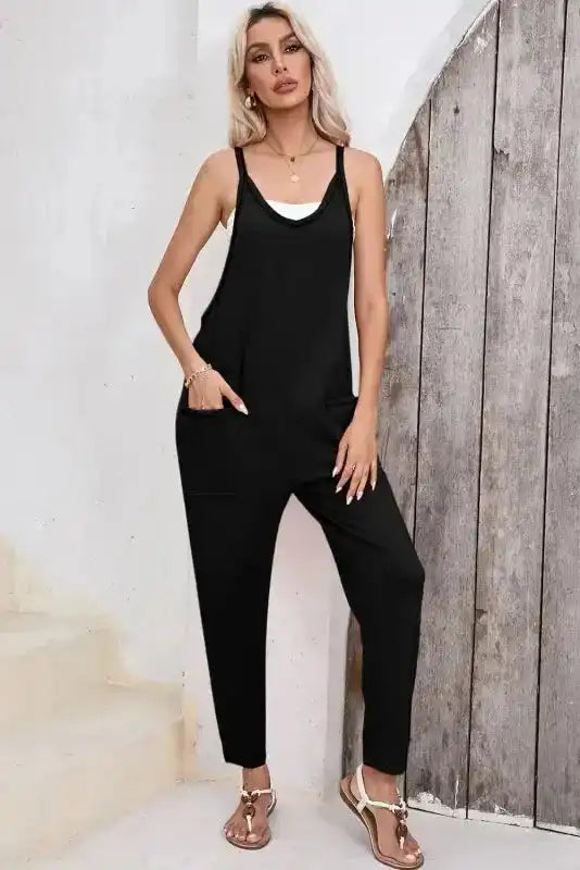 Apricot Harem Pants Jumpsuit