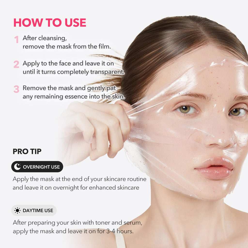 APRILSKIN TXA Pink Capsule Gel Mask | Overnight Glow with 99% TXA for Uneven Tone, Hydration & Radiance