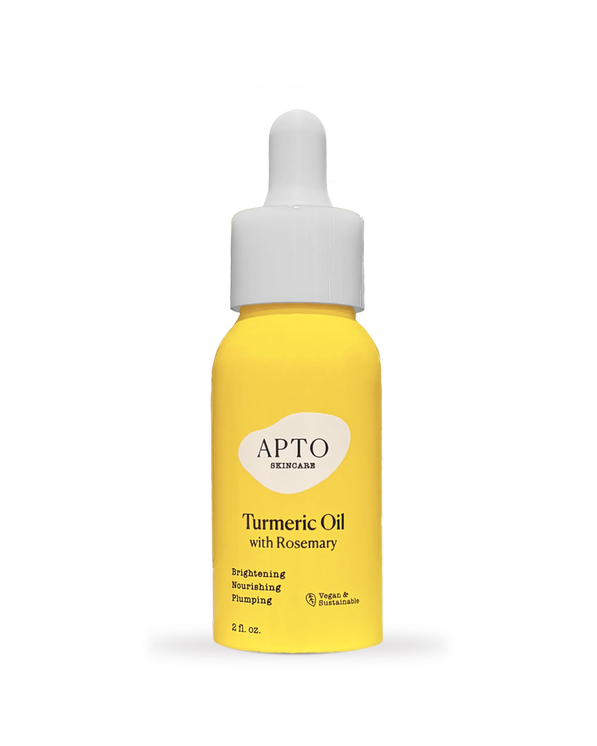 APTO Turmeric Oil with Rosemary – Brightening & Moisturizing Facial Oil (2 fl oz)
