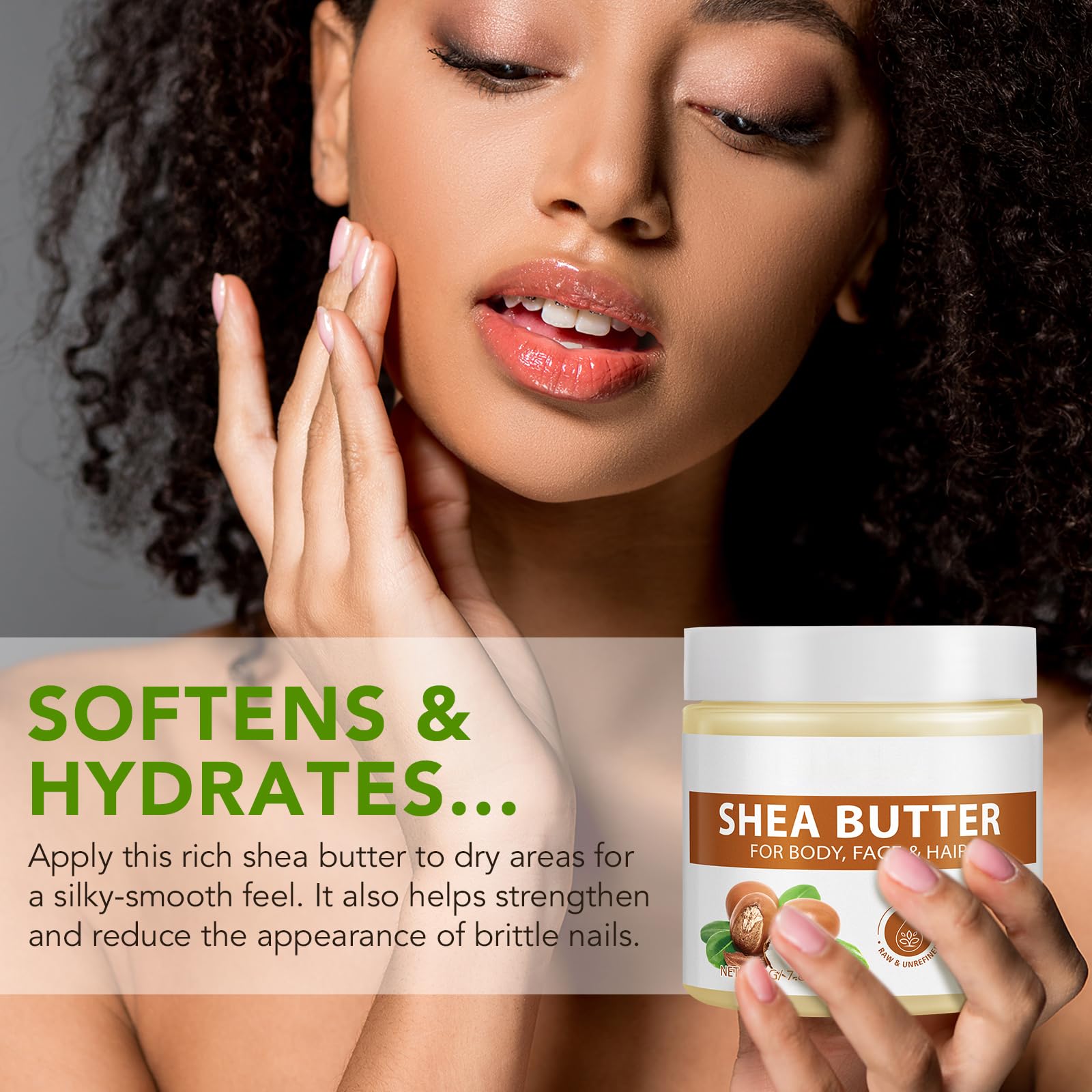 APUUFYQC Shea Butter Raw Organic – 2 Pack | Pure, Unrefined Moisturizer for Skin & Hair
