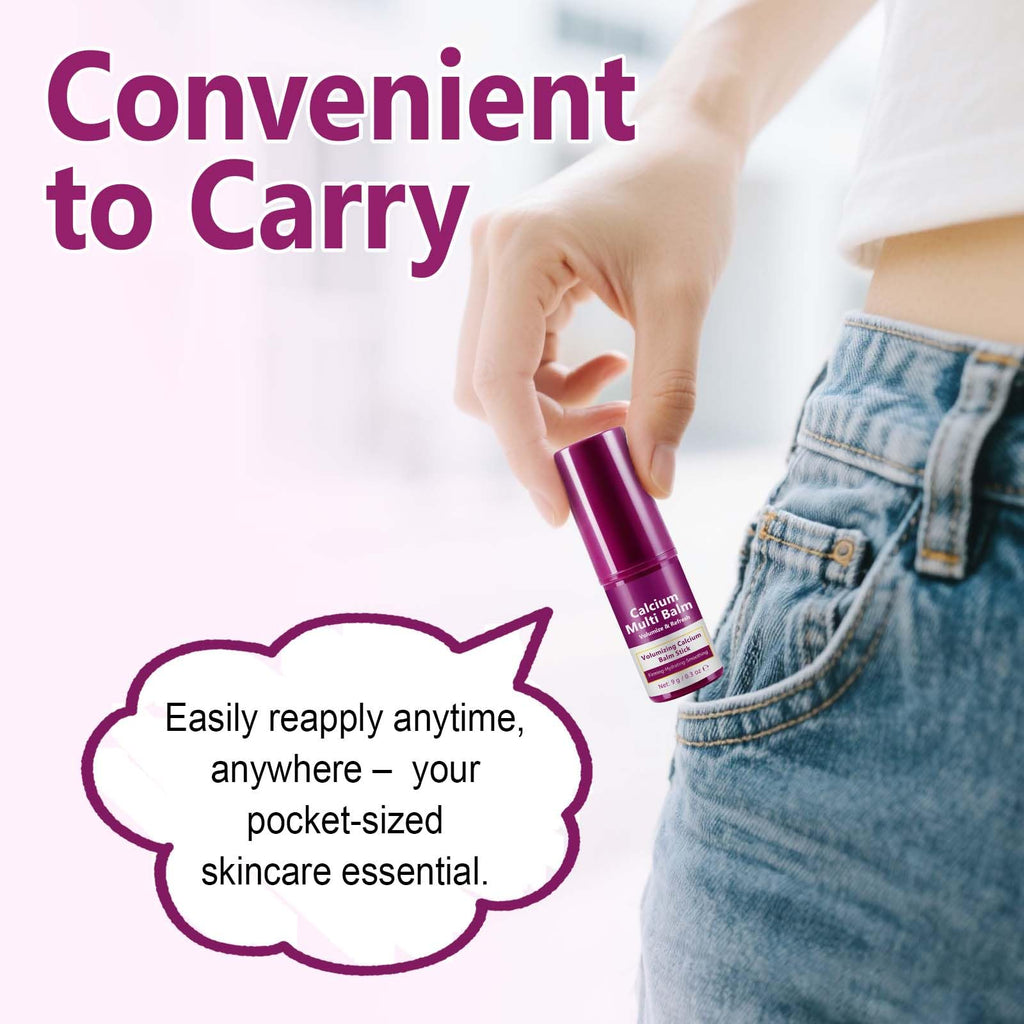 APUUFYQC Calcium Multi Balm Stick 3Pack – Firming, Hydration & Collagen Infusion