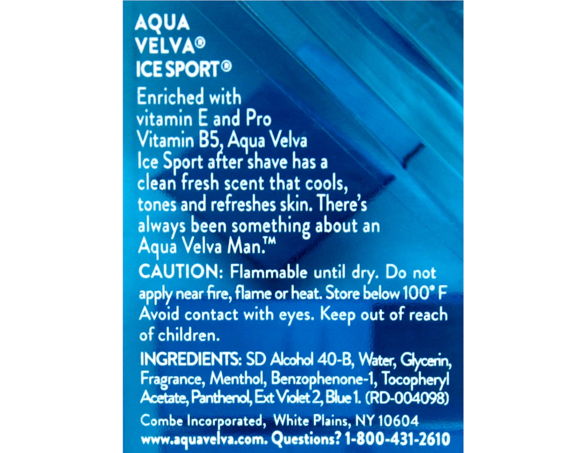 Aqua Velva Ice Sport Cooling After Shave – Value Pack (6 x 3.5 oz)