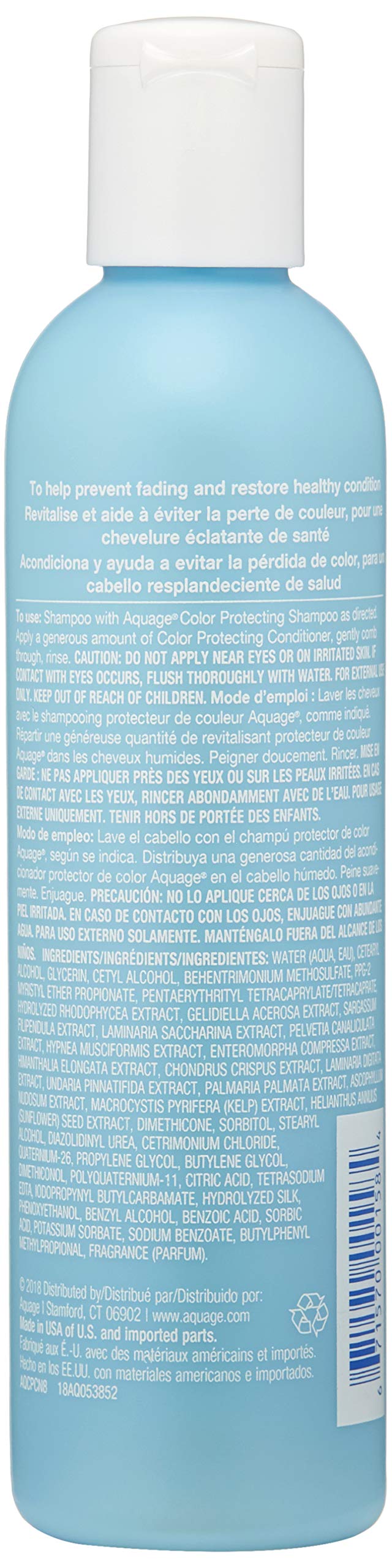 Aquage Color Protecting Conditioner | Restores Color-Treated Hair Shine & Condition | 8 oz