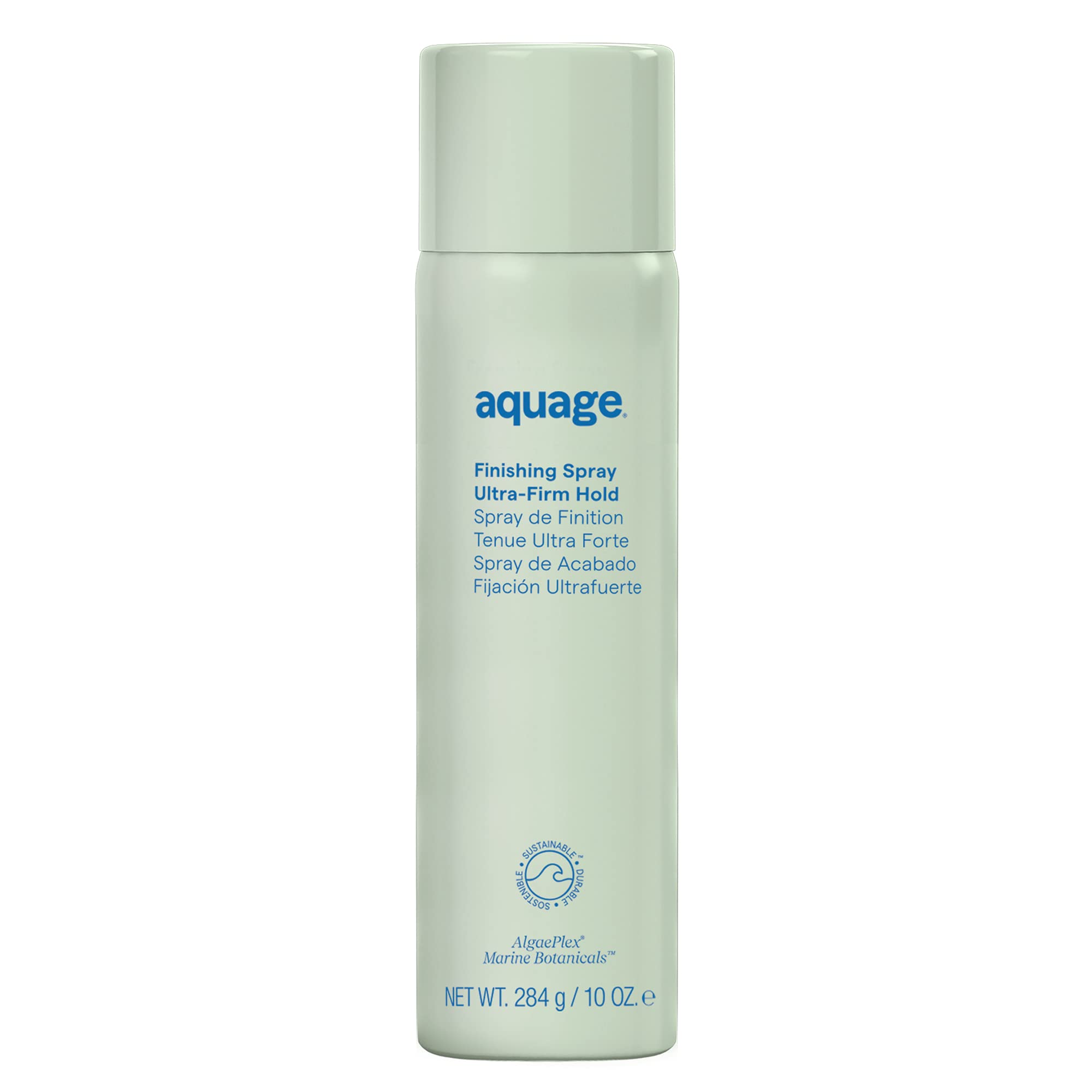 AQUAGE Finishing Spray – Firm Hold Hairspray, Humidity-Resistant, High Shine, 10 oz