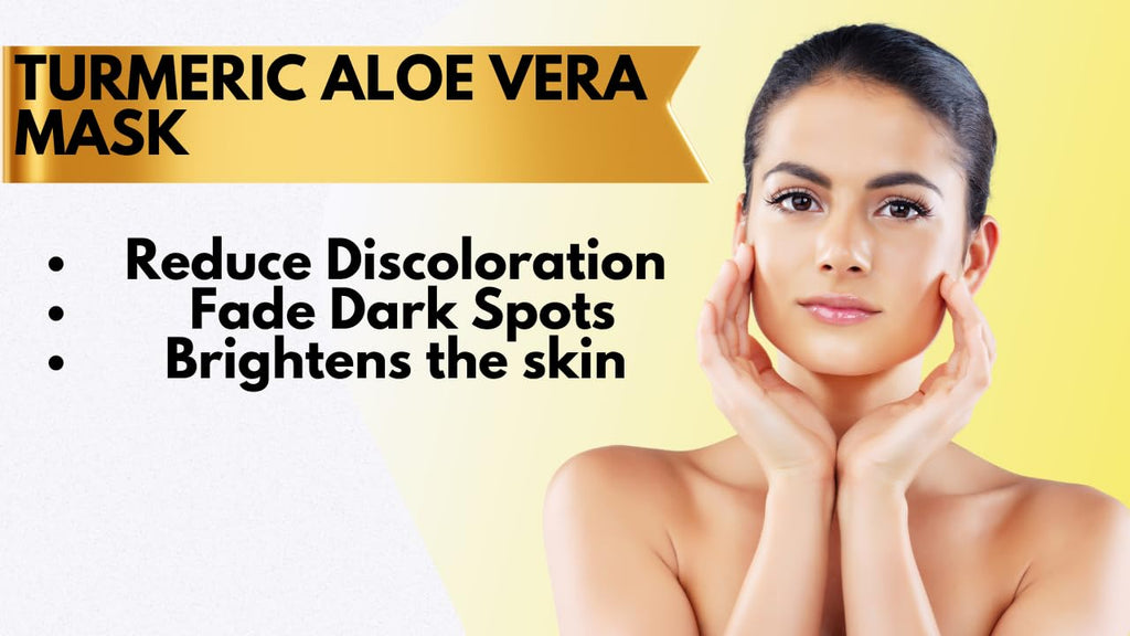 ArabelsNaturals Turmeric Aloe Vera Mask – Pore Refining, Dark Spot & Hydration for Radiant Skin