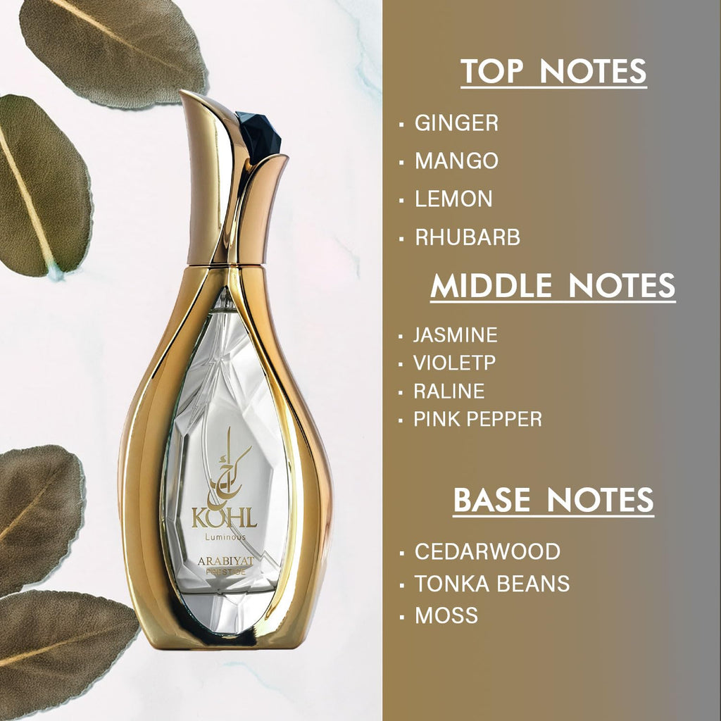 ARABIYAT Prestige Kohl Luminous Eau De Parfum 3.4 fl oz