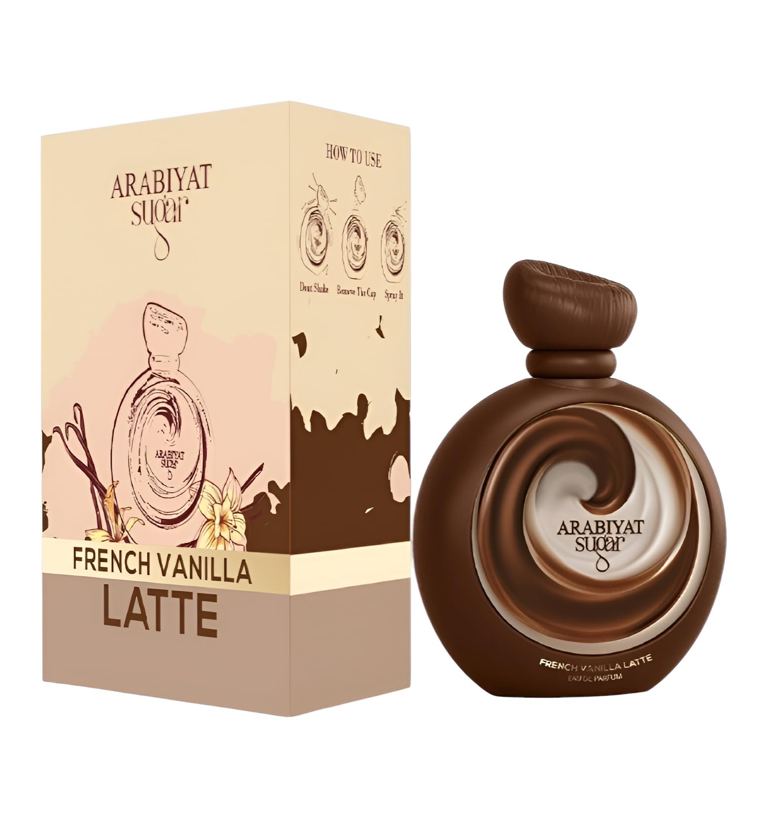 Arabiyat Sugar French Vanilla Latte Eau de Parfum 3.4 oz