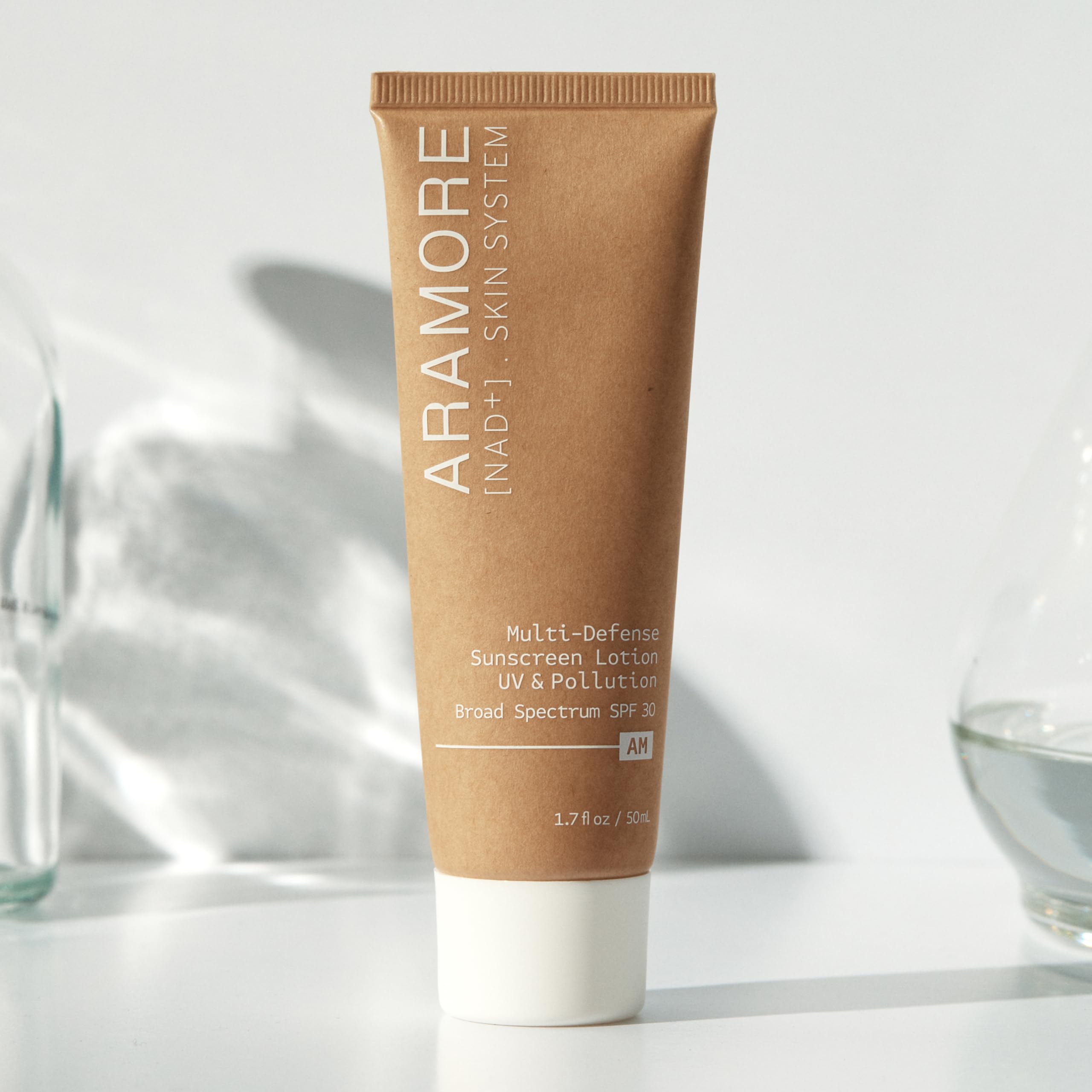 Aramore Multi-Defense Lotion SPF 30 – Mineral Sunscreen & Antioxidant Moisturizer