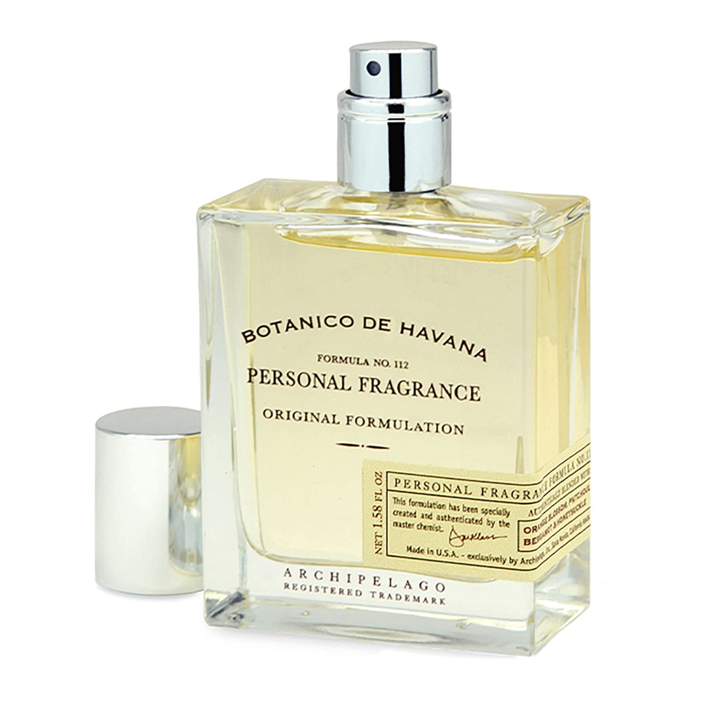 Archipelago Botanicals Botanico de Havana Eau de Toilette – Unisex, Bergamot, Orange Peel & Honeysuckle, 1.58 fl oz