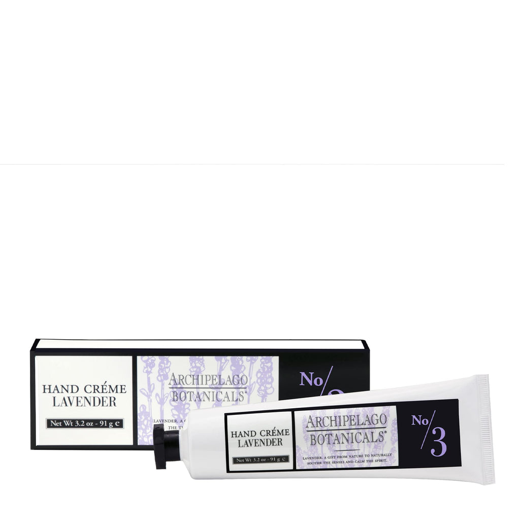 Archipelago Botanicals Lavender Hand Crème — Rich & Lightly Scented (3.2 oz)