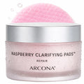ARCONA Raspberry Clarifying Pads - Pore Cleansing & Oil Control, 45 Pads, USA-Made