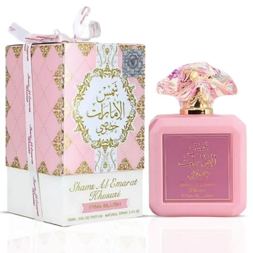 Ard al Zaafaran Pink Blush Shams Al Emarat Khususi EDP – 100ml & 50ml Bundle