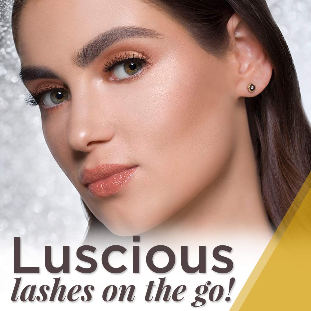 Ardell Self-Adhesive 105S Faux Mink Lashes – Natural Look, 4 Pack, Reusable