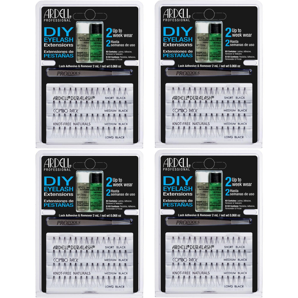 Ardell Lash DIY Extension Kit 4-Pack – At-Home Salon-Quality Lash Looks