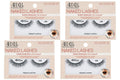 Ardell Naked Lashes Natural 428 with Invisiband – Everyday Wear False Eyelashes, Comfortable Strip Lashes, 4 Pairs