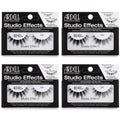 Ardell Studio Effects Lashes 230 – Reusable Dramatic Volume Strip Eyelashes, 4-Pack