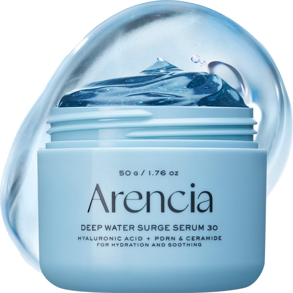 ARENCIA PDRN Intensive Hydration Overnight Serum — Cica PDRN, Hyaluronic Acid, Ceramides (50g)