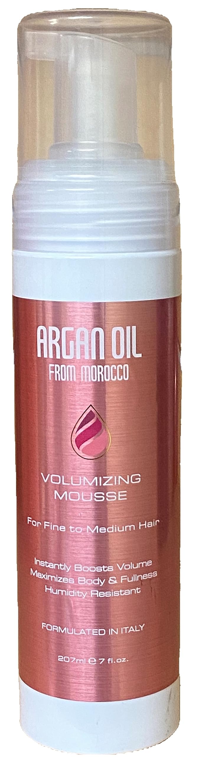 Argan Oil from Morocco Volumizing Mousse | Lightweight Hydration & Curl Definition | 7 fl oz