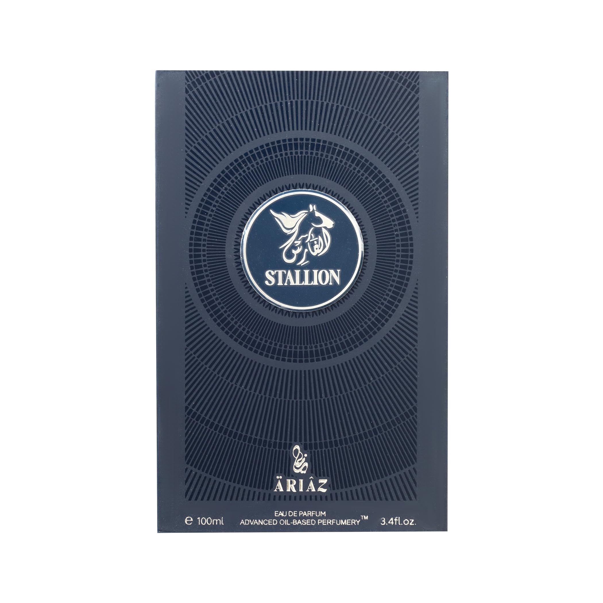 ARIAZ Stallion Men EDP 3.4 oz – Citrus Woody Fragrance with Grapefruit, Ambrox, Woodsy Notes, Musk