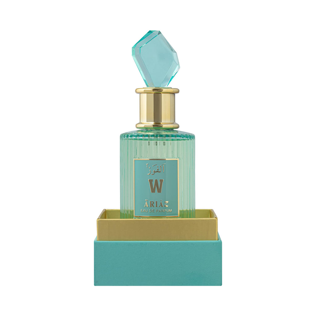 ARIAZ W (Win) Women Eau de Parfum 3.4 oz – Bright Floral Citrus with Bergamot, Orange Blossom, Tuberose, Jasmine, Vanilla & Musk