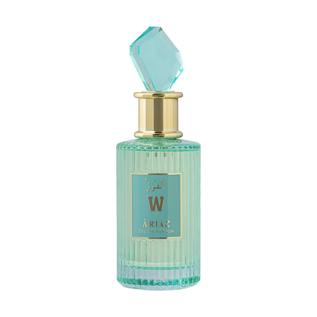 ARIAZ W (Win) Women Eau de Parfum 3.4 oz – Bright Floral Citrus with Bergamot, Orange Blossom, Tuberose, Jasmine, Vanilla & Musk