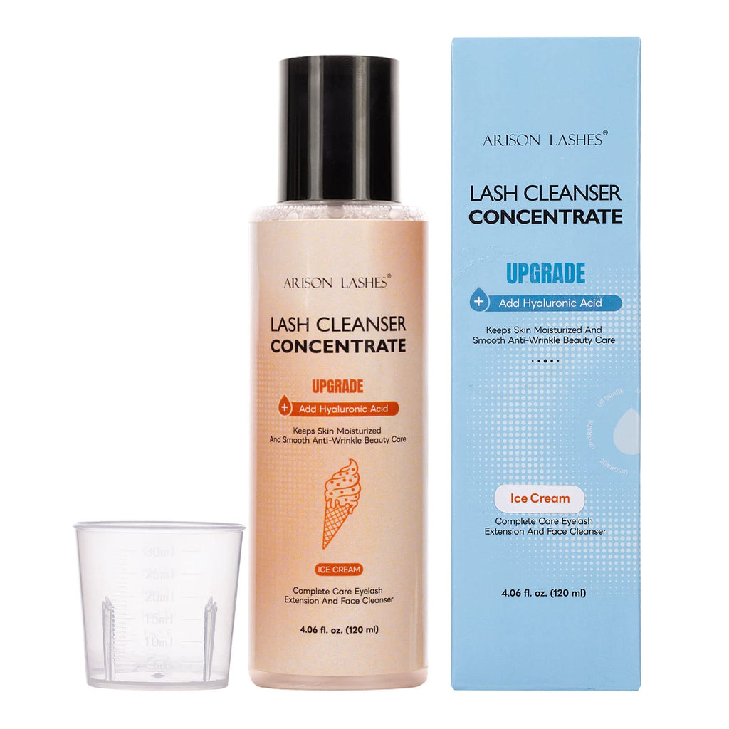 ARISON LASHES Eyelash Cleanser Concentrate — Dilution Formula for Lash Extensions