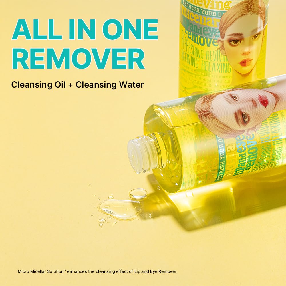 Ariul Stress-Relieving Micellar Lip & Eye Remover – Gentle Hydration 300 ml