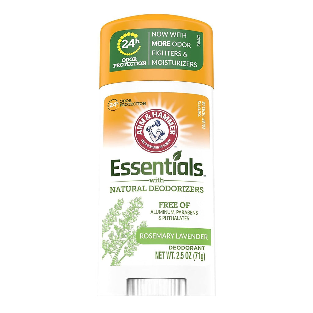 Arm & Hammer Essentials Natural Deodorant Fresh – 2.50 oz Pack of 12