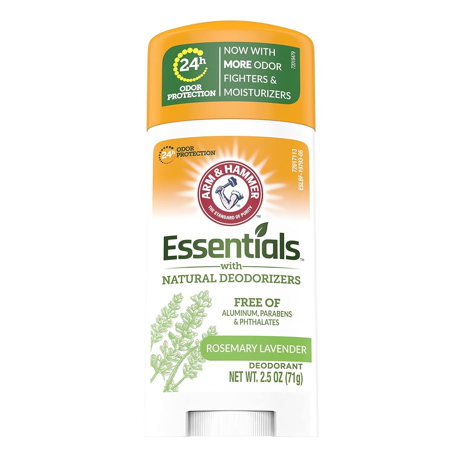 Arm & Hammer Essentials Natural Deodorant Fresh – 2.50 oz Pack of 12