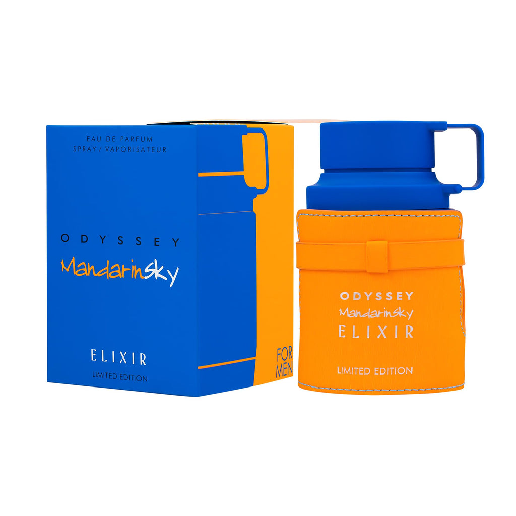 Odyssey Mandarin Sky Elixir Limited Edition by Armaf for Men – 3.4 oz EDP Spray
