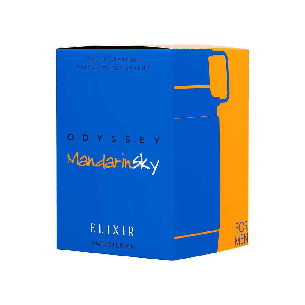 Odyssey Mandarin Sky Elixir Limited Edition by Armaf for Men – 3.4 oz EDP Spray