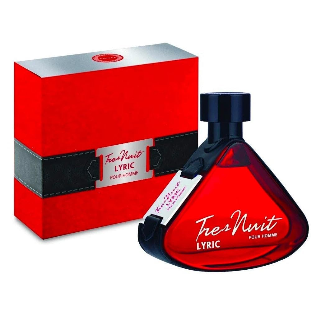 Armaf Tres Nuit Lyric Eau de Parfum Spray for Men – 3.4 oz